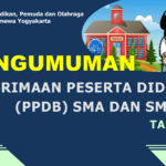 Pengumuman PPDB Tahun Pelajaran 2024/2025