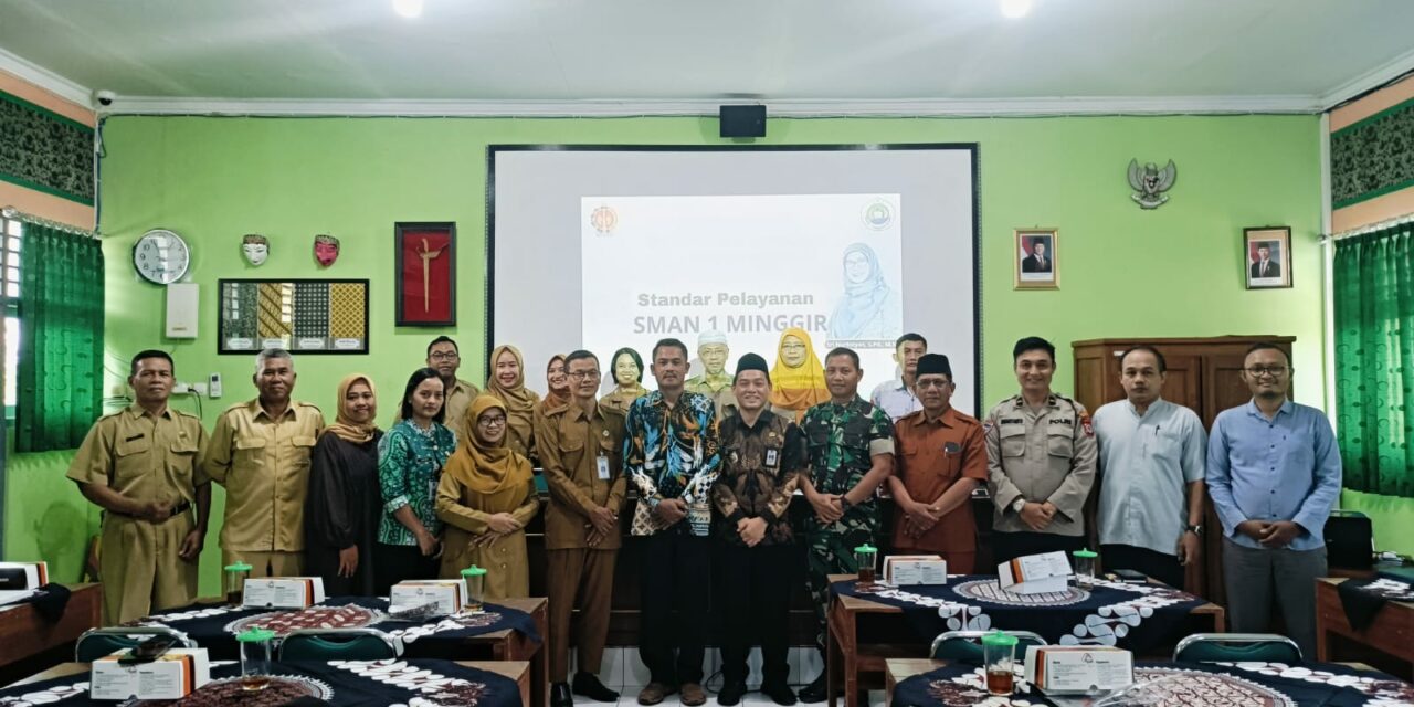 Forum Konsultasi Publik (FKP) tentang Standar Pelayanan SMAN 1 Minggir