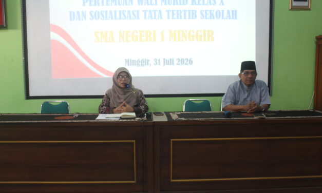 Sosialisasi Tata Tertib Sekolah bagi Orang Tua / Wali Murid Kelas X
